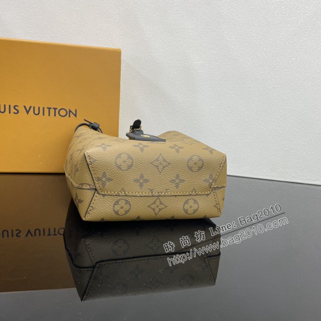 Lv路易威登2023專櫃新款限定菜籃子系列女士手拎包 M46816黃花 ydh5159